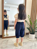 ست شومیز شلوارک پاپیون دخترانه